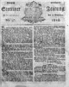 Stettinische Zeitung. Königlich privilegirte 1808, Nr 97
