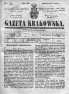 Gazeta Krakowska, 1842, Nr 53