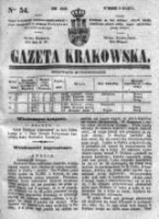 Gazeta Krakowska, 1842, Nr 54