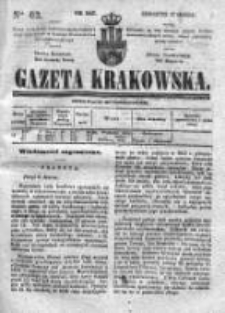 Gazeta Krakowska, 1842, Nr 62