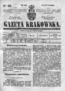 Gazeta Krakowska, 1842, Nr 63