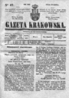 Gazeta Krakowska, 1842, Nr 67