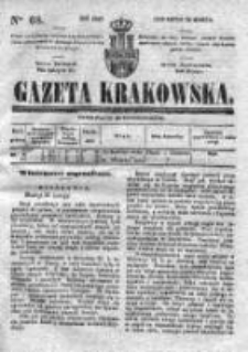 Gazeta Krakowska, 1842, Nr 68