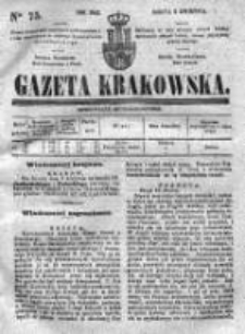 Gazeta Krakowska, 1842, Nr 75