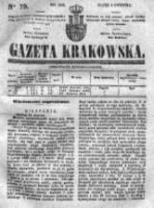 Gazeta Krakowska, 1842, Nr 79