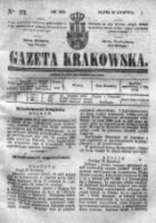 Gazeta Krakowska, 1842, Nr 97