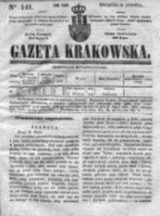 Gazeta Krakowska, 1842, Nr 141