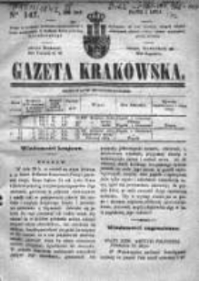 Gazeta Krakowska, 1842, Nr 147