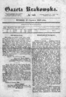 Gazeta Krakowska, 1848, nr 143