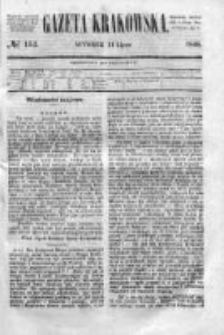 Gazeta Krakowska, 1848, nr 154