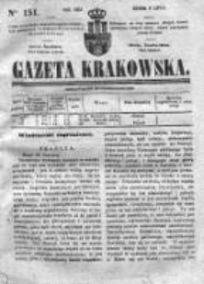 Gazeta Krakowska, 1842, Nr 151