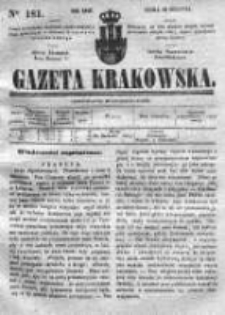 Gazeta Krakowska, 1842, Nr 181