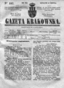 Gazeta Krakowska, 1842, Nr 187
