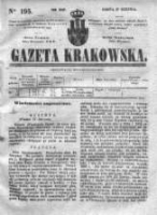 Gazeta Krakowska, 1842, Nr 195