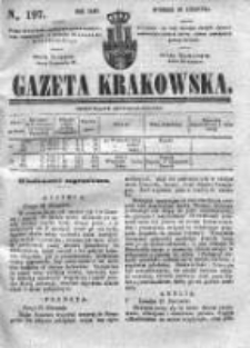 Gazeta Krakowska, 1842, Nr 197