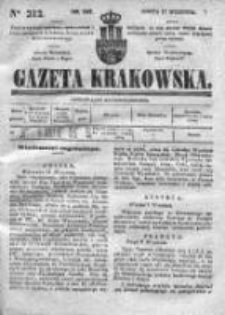 Gazeta Krakowska, 1842, Nr 212