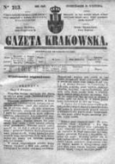 Gazeta Krakowska, 1842, Nr 213