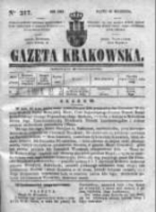 Gazeta Krakowska, 1842, Nr 217