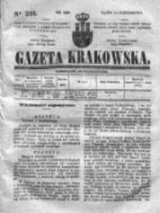 Gazeta Krakowska, 1842, Nr 235