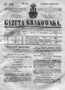 Gazeta Krakowska, 1842, Nr 244