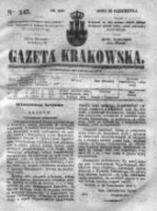 Gazeta Krakowska, 1842, Nr 245