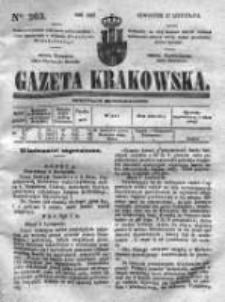 Gazeta Krakowska, 1842, Nr 263