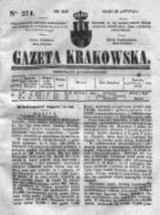 Gazeta Krakowska, 1842, Nr 274
