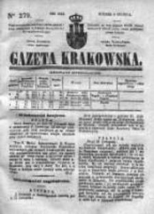 Gazeta Krakowska, 1842, Nr 279