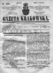 Gazeta Krakowska, 1842, Nr 285