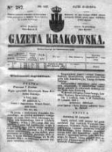 Gazeta Krakowska, 1842, Nr 287