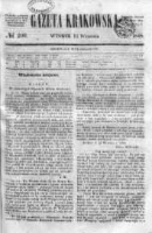 Gazeta Krakowska, 1848, nr 206