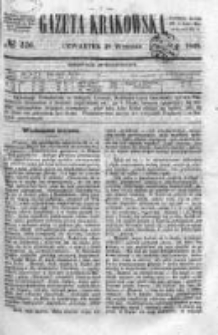 Gazeta Krakowska, 1848, nr 220
