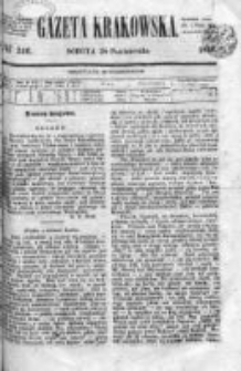 Gazeta Krakowska, 1848, nr 246