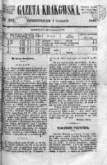 Gazeta Krakowska, 1848, nr 252