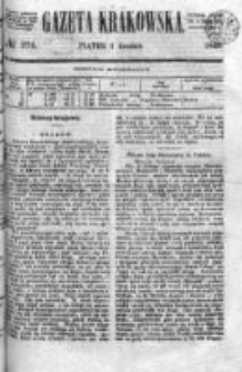 Gazeta Krakowska, 1848, nr 274