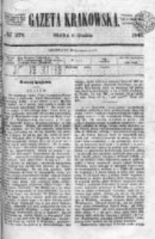 Gazeta Krakowska, 1848, nr 278