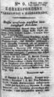 Korespondent Warszawski Donoszący Wiadomości Krajowe i Zagraniczne 1795, Nr 9