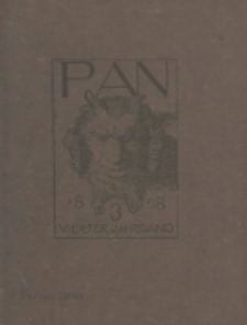 Pan, nr 3-4. 1898