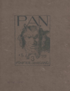 Pan, nr 3-4. 1899
