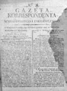 Korespondent Warszawski Donoszący Wiadomości Krajowe i Zagraniczne 1814, Nr 8