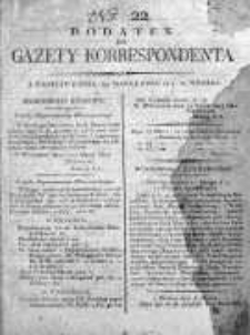 Korespondent Warszawski Donoszący Wiadomości Krajowe i Zagraniczne 1814, Nr 22