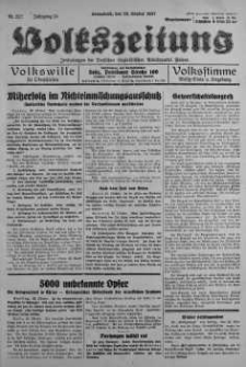 Volkszeitung 23 październik 1937 nr 292