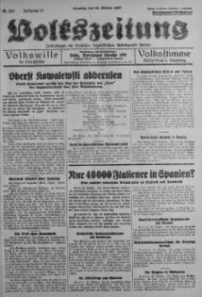 Volkszeitung 24 październik 1937 nr 293