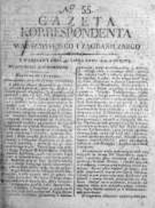 Korespondent Warszawski Donoszący Wiadomości Krajowe i Zagraniczne 1814, Nr 55