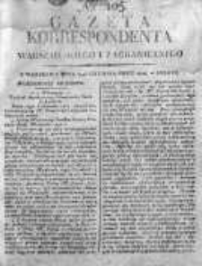 Korespondent Warszawski Donoszący Wiadomości Krajowe i Zagraniczne 1814, Nr 105