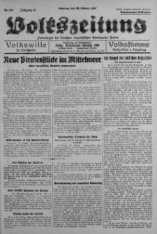 Volkszeitung 26 październik 1937 nr 295