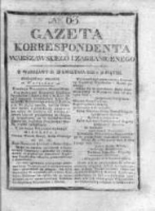 Gazeta Korrespondenta Warszawskiego i Zagranicznego 1826, Nr 63