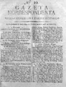 Gazeta Korrespondenta Warszawskiego i Zagranicznego 1816, Nr 10