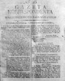 Gazeta Korrespondenta Warszawskiego i Zagranicznego 1816, Nr 16