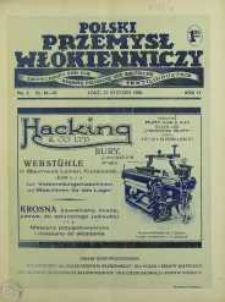 Polski Przemysł Włókienniczy 22 styczeń R. 4. 1930 nr 2